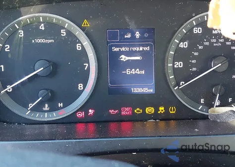 2016 Hyundai Sonata Se z USA, uszkodzony, nr VIN 5NPE24AF7GH408101